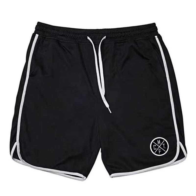 Gym Shorts Men Bodybuilding Clothing Fitness Mens Mesh Sporting Basketball Workout Joggers Shorts with Pocket