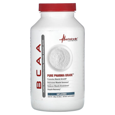Unflavored BCAA Amino Acids - 60 Servings of Pure Muscle Growth Support