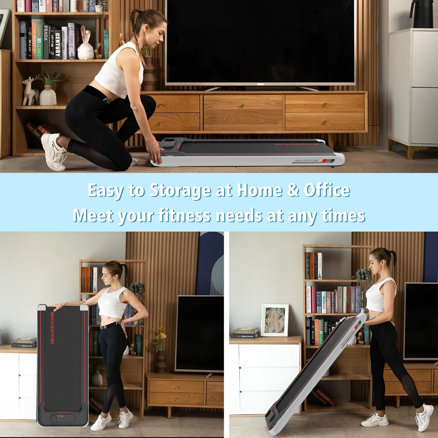 Treadmill for Walking Pad, Alloy Steel under Desk Treadmill