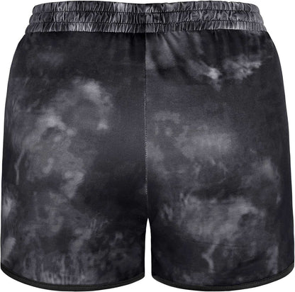 Womens 2 In1 Running Athletic Workout Yoga Shorts with Pockets S-XXXL