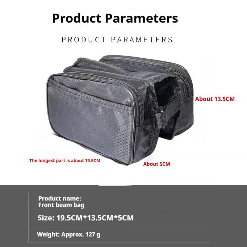 Waterproof Mountain Bike Head Mobile Phone Bag Equipment