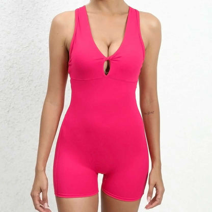 Yoga Jumpsuit Women Sports Overalls Fitness Clothing Sportswear Woman Gym Clothes Workout Set Sport Outfit Blue Purple Red Gray