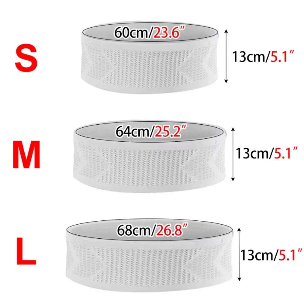 Seamless Invisible Running Sports Fanny Pack Gym Waist Belt Bag Lightweight Breathable Phone Bag Portable Elastic Cycling Pouch