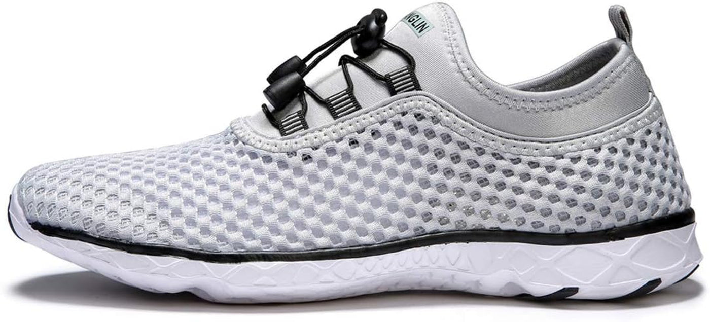 Experience Ultimate Comfort with Women's Quick Drying Aqua Water Shoes - Perfect for Swimming, Hiking, and Yoga with 3-Second Drainage!