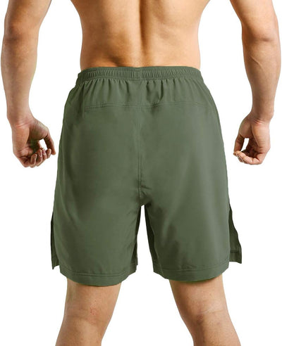 Mens Ultra Lightweight WOD Bodybuilding Workout Training Running Lifting Shorts Pocket