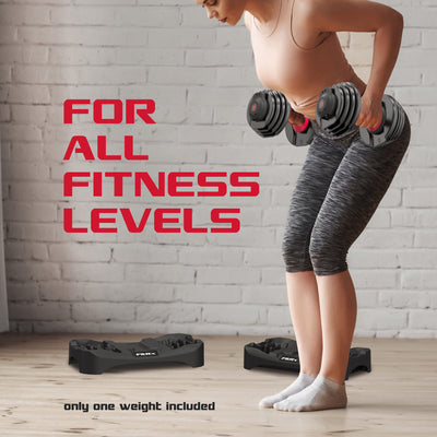 Adjustable Dumbbells, 25Lb Smartbell Dumbbell Set with 9-In-1 Quick-Select Weights, 2.5Lb Increments for Home Gym