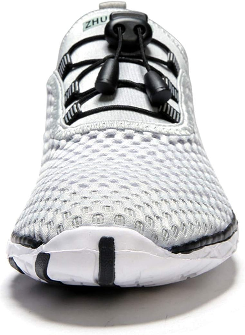 Experience Ultimate Comfort with Women's Quick Drying Aqua Water Shoes - Perfect for Swimming, Hiking, and Yoga with 3-Second Drainage!