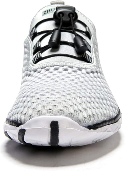 Experience Ultimate Comfort with Women's Quick Drying Aqua Water Shoes - Perfect for Swimming, Hiking, and Yoga with 3-Second Drainage!