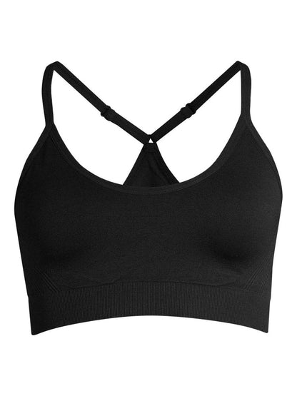 Women'S Low Support Seamless Cami Sports Bra, Sizes S-XXXL