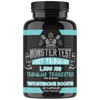 Unlock Your Potential with Monster Test 120Ct & Just Tribulus Testosterone Booster - Maximum Strength Formula