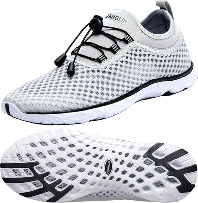 Experience Ultimate Comfort with Women's Quick Drying Aqua Water Shoes - Perfect for Swimming, Hiking, and Yoga with 3-Second Drainage!