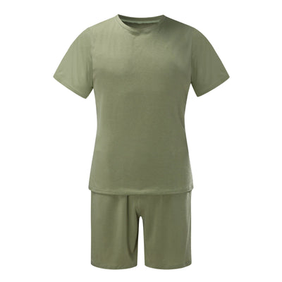 Men's Casual Summer Tracksuit Set - Short Sleeve T-Shirt and Shorts for Ultimate Comfort and Style