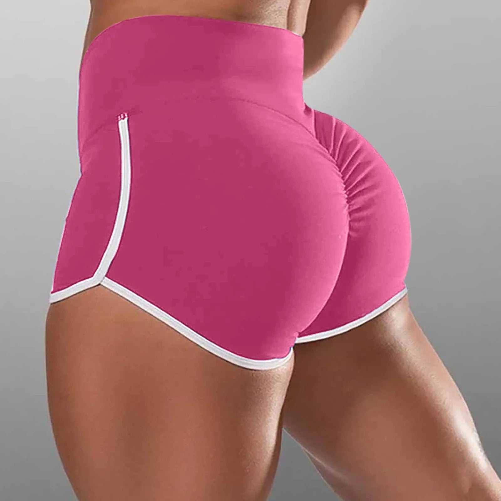 Women Workout Shorts Scrunch Butt Lifting Shorts Gym Soft Shorts Seamless Sports Shorts