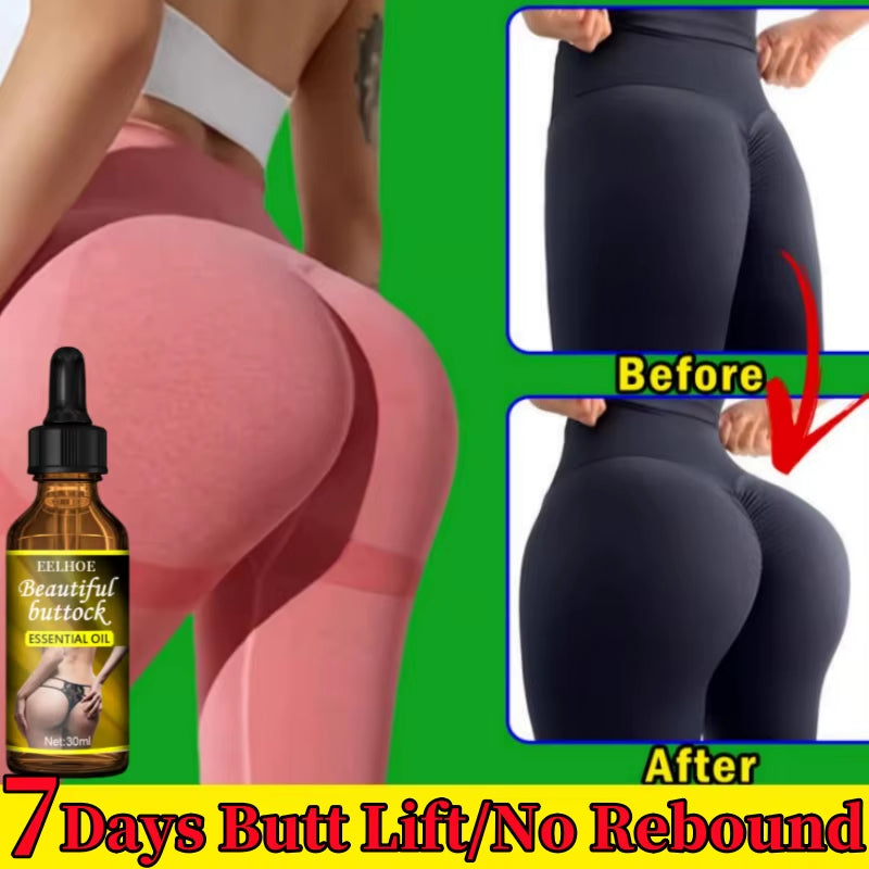Transform Your Curves with Our Buttock Lifting Oil - Achieve Firm, Plump Hips and Enhance Your Body Confidence!