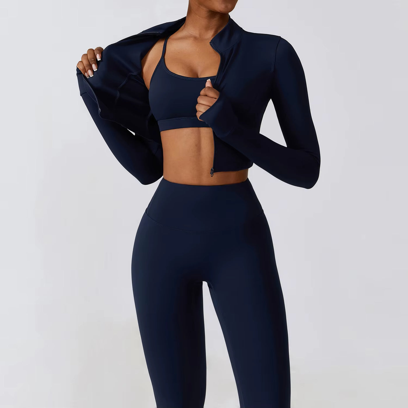 Elevate Your Workout with Our Women’s 2/3Pcs Yoga Sets: High Waist Leggings & Stretch Sports Bra for Ultimate Comfort and Style