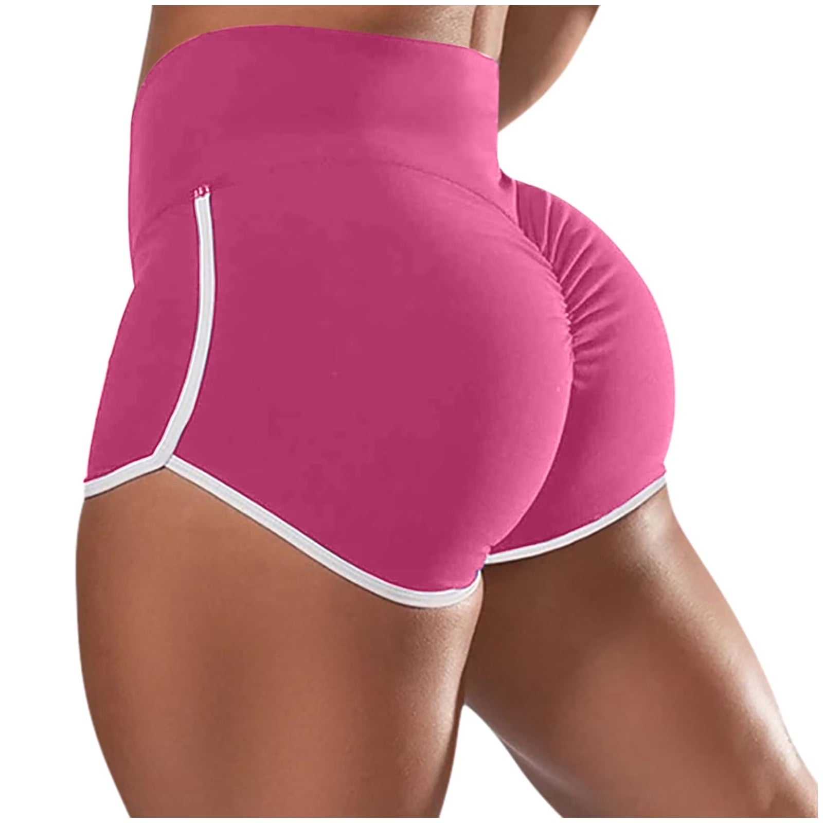 Women Workout Shorts Scrunch Butt Lifting Shorts Gym Soft Shorts Seamless Sports Shorts