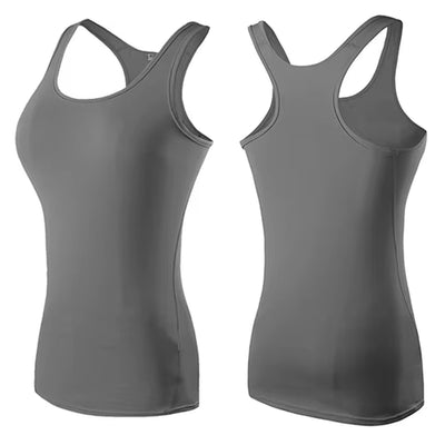 Elevate Your Workout with Our Stylish Black Sleeveless Yoga Top for Women - Quick Dry Fitness Shirt Perfect for Gym and Active Lifestyle