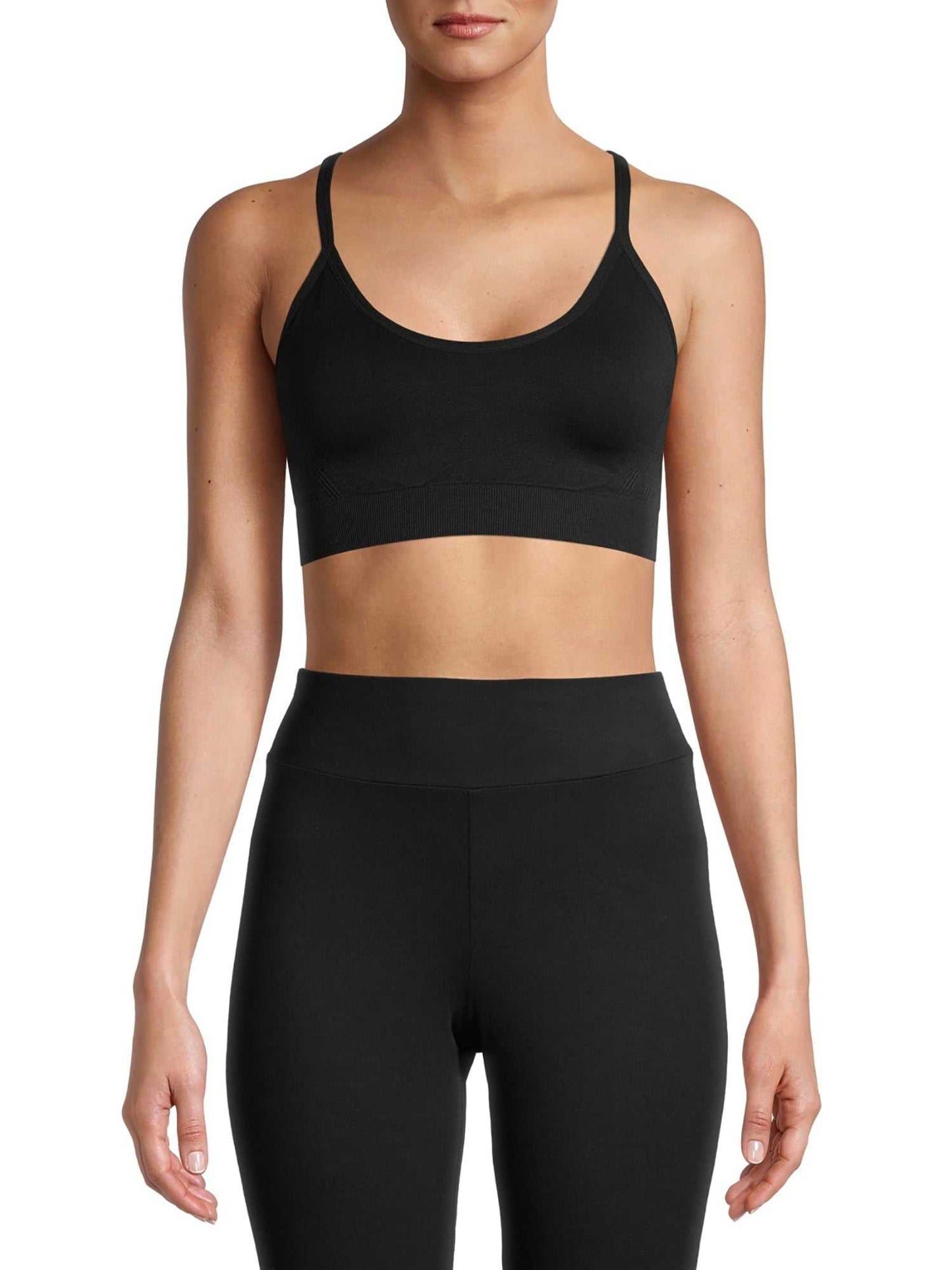 Women'S Low Support Seamless Cami Sports Bra, Sizes S-XXXL