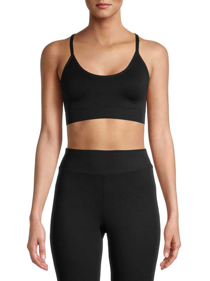 Women'S Low Support Seamless Cami Sports Bra, Sizes S-XXXL