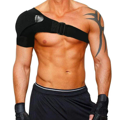 Shoulder Brace with Pressure Pad Neoprene Shoulder Support Shoulder Pain Ice Pack Shoulder Compression Sleeve