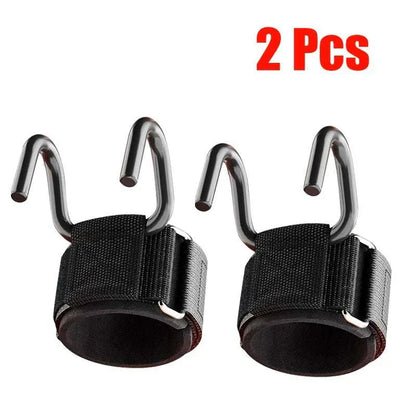 1/2Pcs Lifting Hook Wrist Strap Hand Grip Support Hard Pull Lifting Fitness Gloves for Men and Women Fitness Equipment Gym