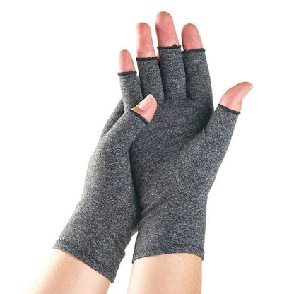 Compression Arthritis Gloves Wrist Support Therapy Wristband Half Finger Compression Gloves Joint Pain Relief Cycling Gloves
