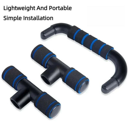 Non-Slip H-Shaped Push up Bar Gym Handles Home Fitness Equipment for Arm Chest Workout Anti-Skid Support Stand Fitness Sport