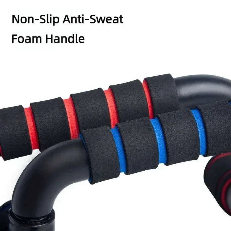Non-Slip H-Shaped Push up Bar Gym Handles Home Fitness Equipment for Arm Chest Workout Anti-Skid Support Stand Fitness Sport