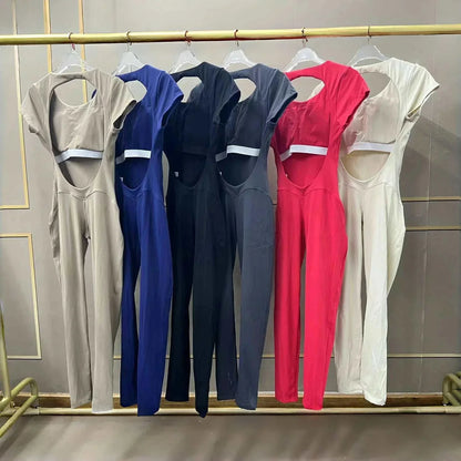 Short Sleeve Yoga Outfit