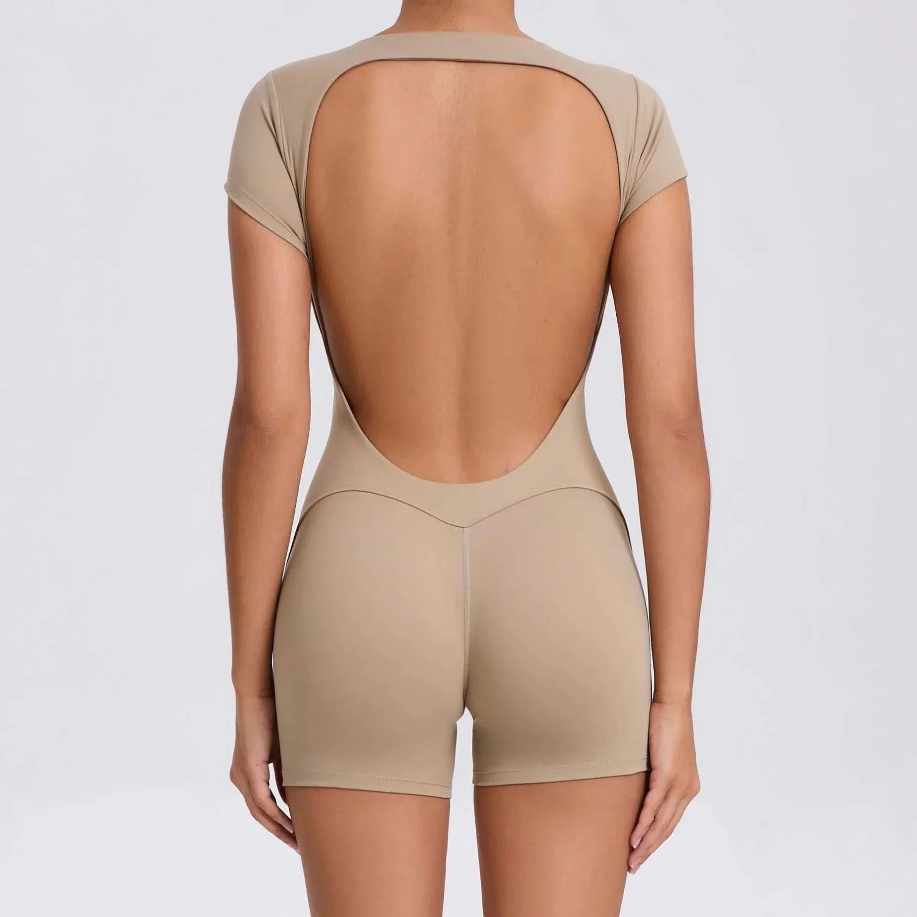 Short Sleeve Yoga Outfit