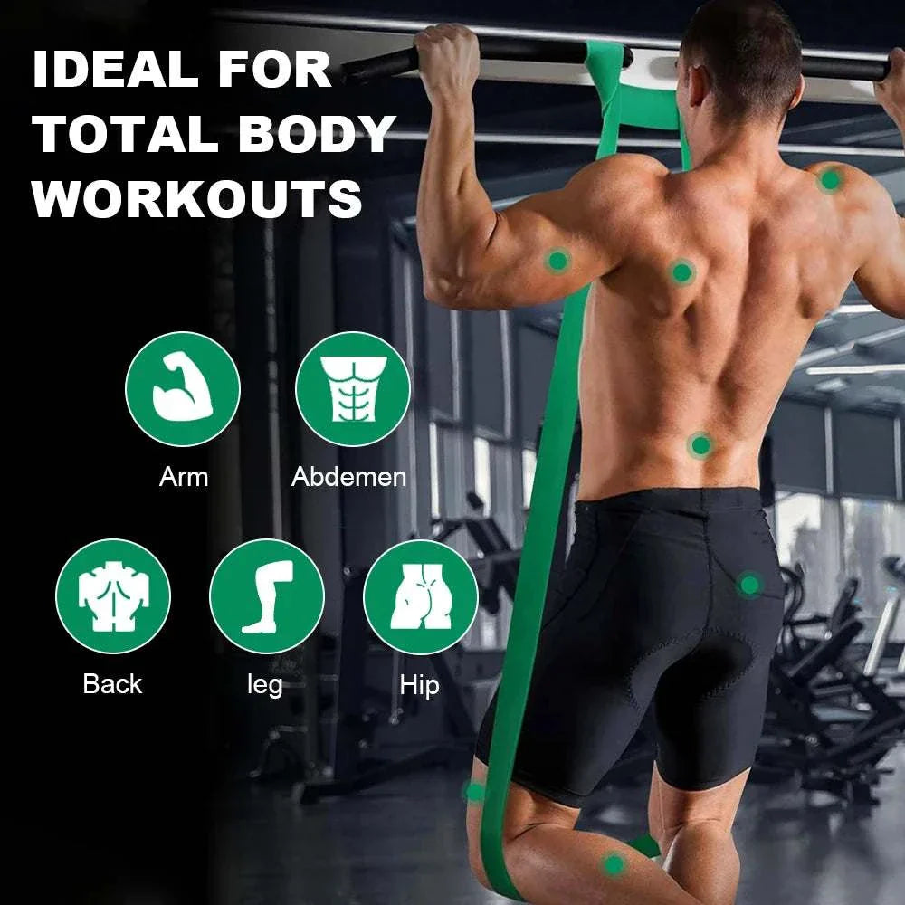 5~120Lbs Fitness Resistance Band Boxing Agility Training Workout Gym Equipment Yoga Pilates Accessories Rubber Band Home Gym