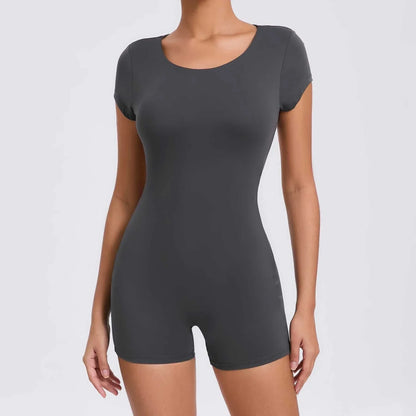 Short Sleeve Yoga Outfit