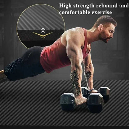 20MM 183×60Cmthick Yoga Mats Anti-Slip Sport Fitness Mat Blanket for Exercise Yoga and Pilates Gymnastics Mat Fitness Equipment