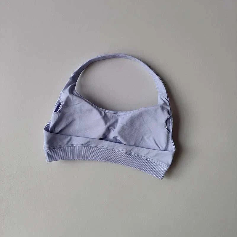 Shockproof Seamless Sexy Padded Athletic Sport Bra Women Backless Workout Gym Anti-Shock Yoga Crop Top Fitness Bra Suits