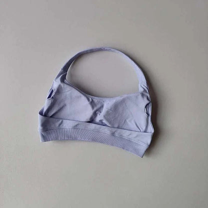 Shockproof Seamless Sexy Padded Athletic Sport Bra Women Backless Workout Gym Anti-Shock Yoga Crop Top Fitness Bra Suits