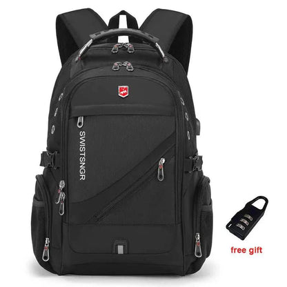 2025 Waterproof 17/20 Inch Laptop Backpack Men Airplane Travel Backpack Women Oxford Rucksack Male School Bag Modern Mochila