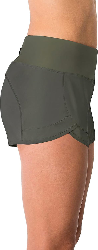 Elevate Your Workout with Our Womens 3" Lightweight Running Shorts - Perfect for Volleyball and Beyond!