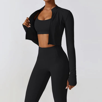 Elevate Your Workout with Our Women’s 2/3Pcs Yoga Sets: High Waist Leggings & Stretch Sports Bra for Ultimate Comfort and Style