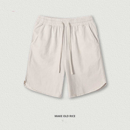 Washed Old Youth Couple Workout Sports Men Casual Shorts