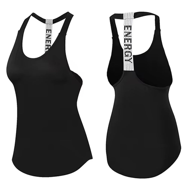 Elevate Your Workout with Our Stylish Black Sleeveless Yoga Top for Women - Quick Dry Fitness Shirt Perfect for Gym and Active Lifestyle