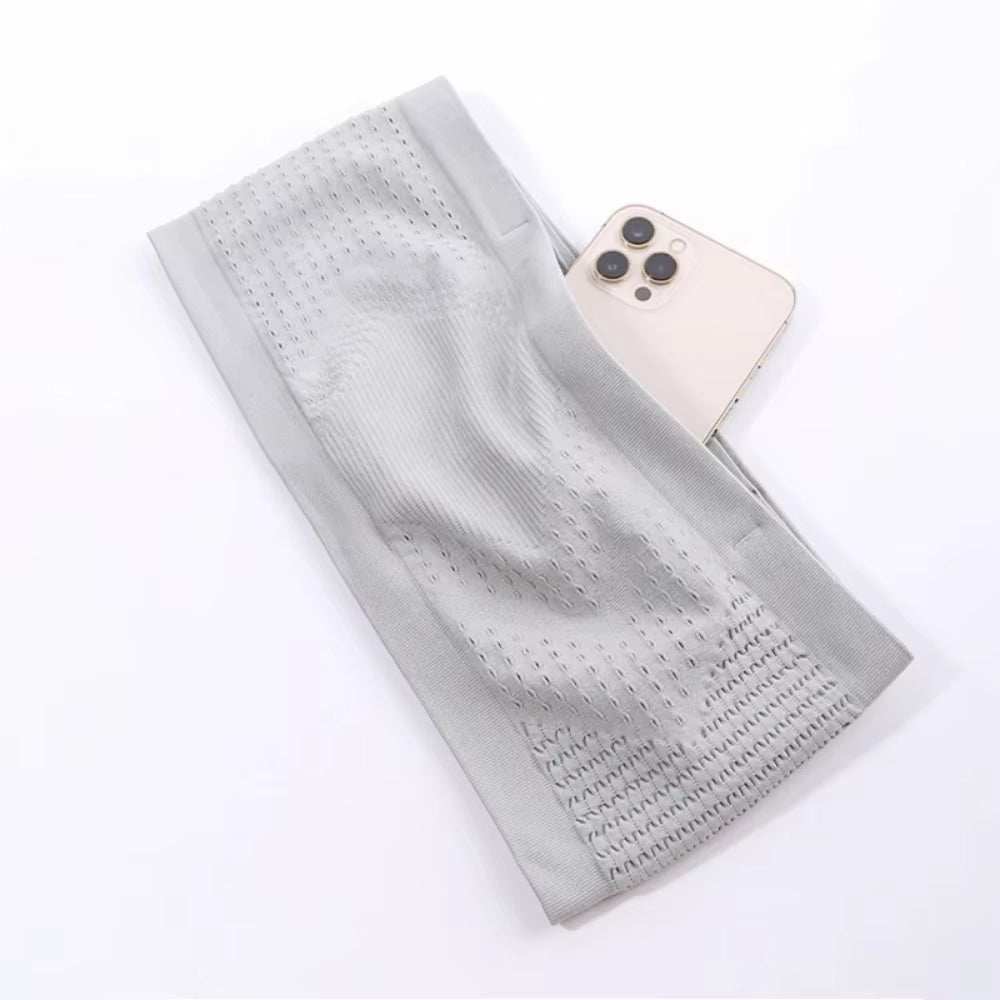 Seamless Invisible Running Sports Fanny Pack Gym Waist Belt Bag Lightweight Breathable Phone Bag Portable Elastic Cycling Pouch