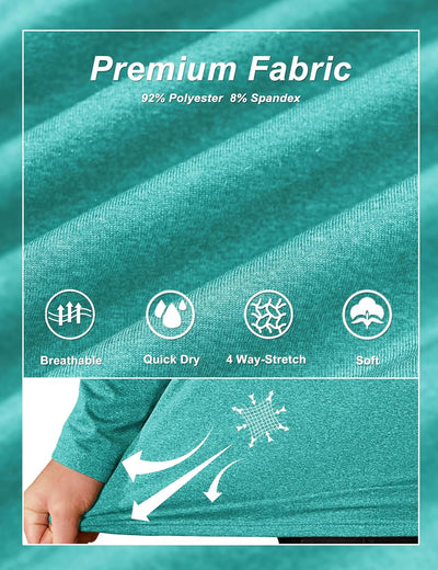 Men'S Quarter Zip up Pullover Long Sleeve Sweatshirt 1/4 Zip Golf Shirt Winter Fleece Lined Thermal Pullover