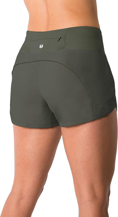Elevate Your Workout with Our Womens 3" Lightweight Running Shorts - Perfect for Volleyball and Beyond!