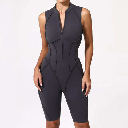 New Yoga Suit Short Sleeve Zipper Sports Clothing Fitness Suits Women Dance Running Training Clothing Gym Push Ups Yoga Suit Set