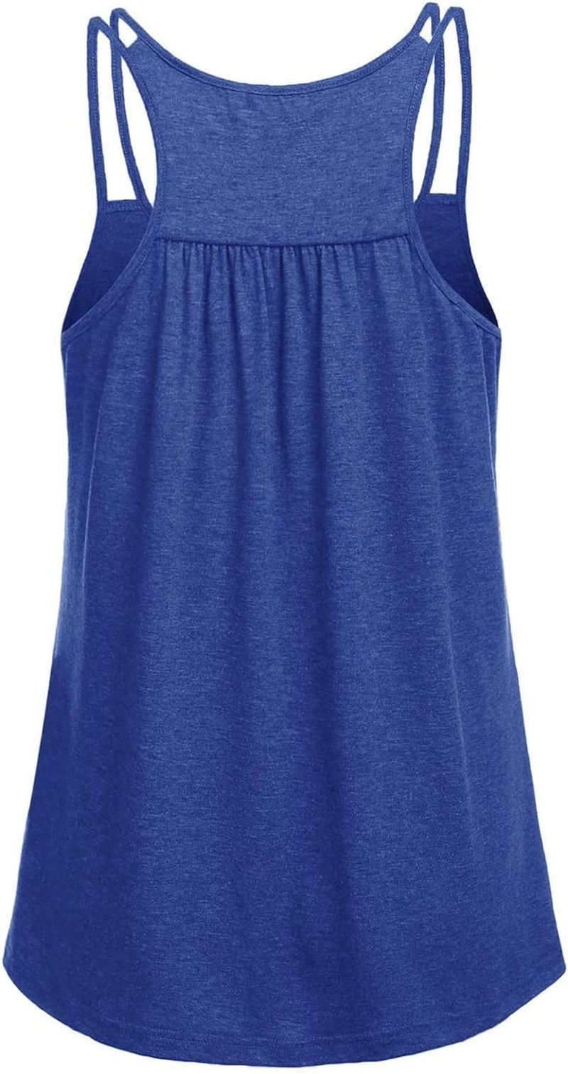 Elevate Your Workout with LuckyMore Women's Sleeveless Racerback Tank Tops - Perfect for Yoga, Gym, and Daily Wear