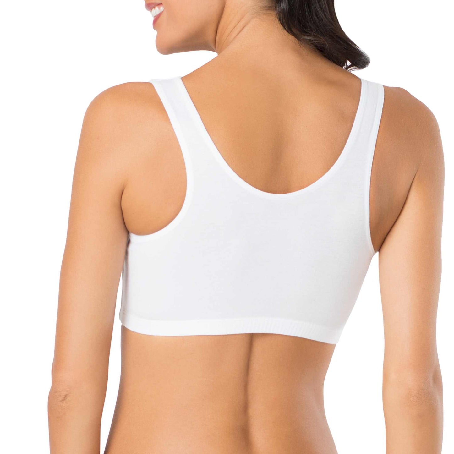 Women'S Tank Style Cotton Sports Bra, 3-Pack, Style-9012