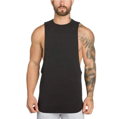 Brand NO PAIN NO GAIN Clothing Bodybuilding Stringer Gym Tank Top Men Fitness Singlet Cotton Sleeveless Shirt Muscle Vest