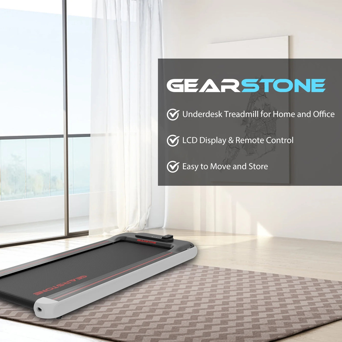 Treadmill for Walking Pad, Alloy Steel under Desk Treadmill