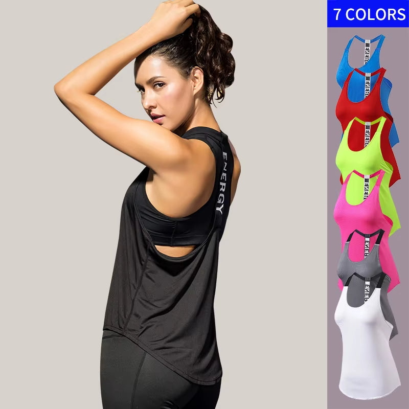 Elevate Your Workout with Our Stylish Black Sleeveless Yoga Top for Women - Quick Dry Fitness Shirt Perfect for Gym and Active Lifestyle