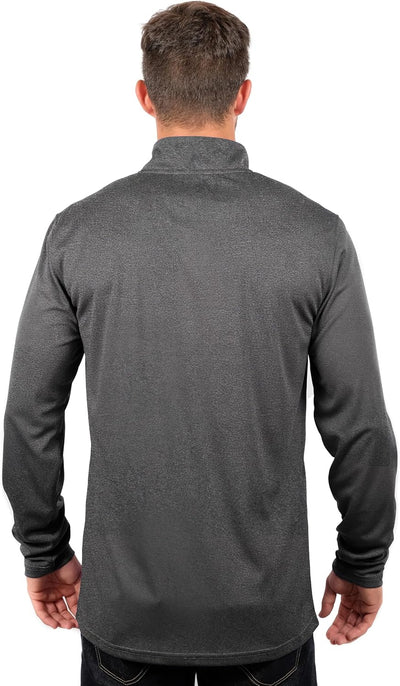 NBA Mens Quarter Zip Pullover Long Sleeve Tee